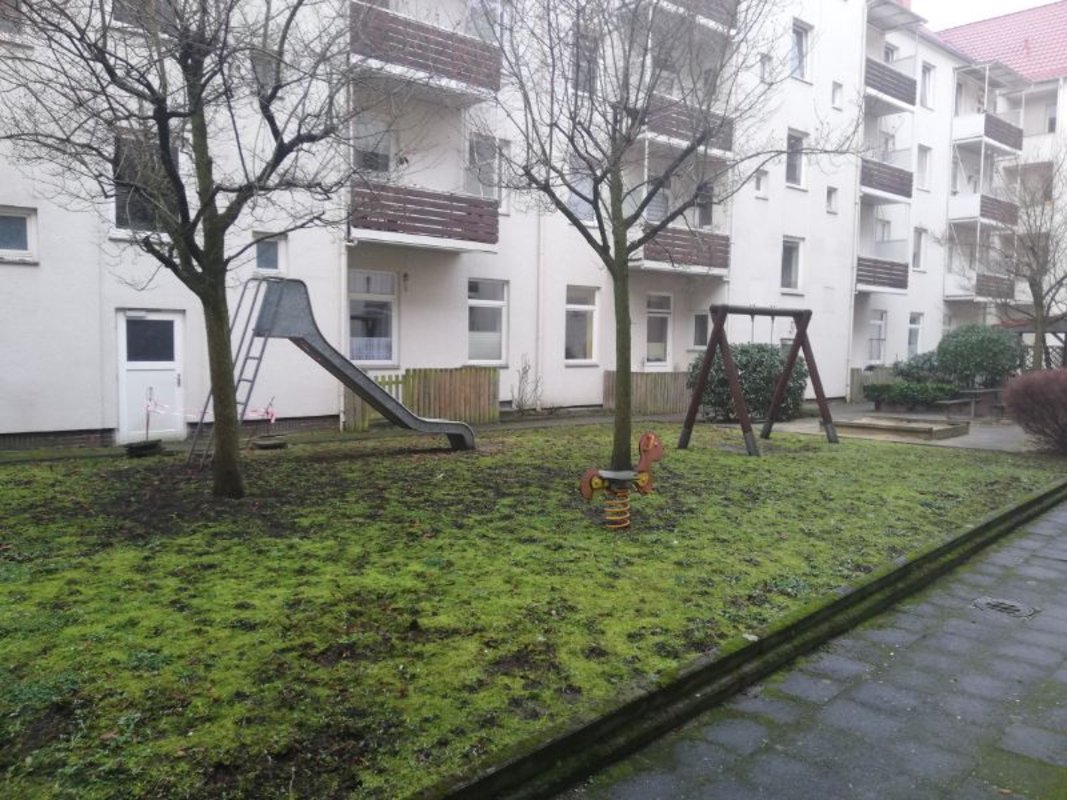 3-Zimmer-Wohnung mit Terrasse im ebenerdigen Erdgeschoss in Bremerhaven-Geestemünde