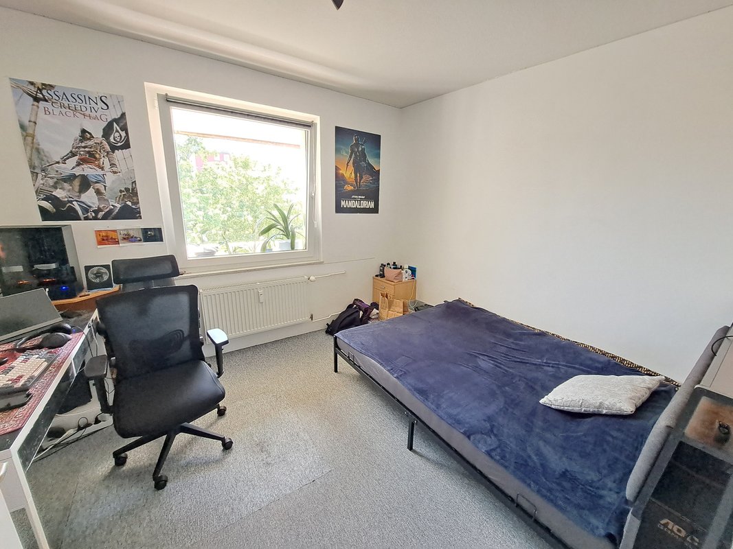 Modernisierte 3-Zimmer-Wohnung mit Blick ins Grüne in Bremerhaven-Lehe