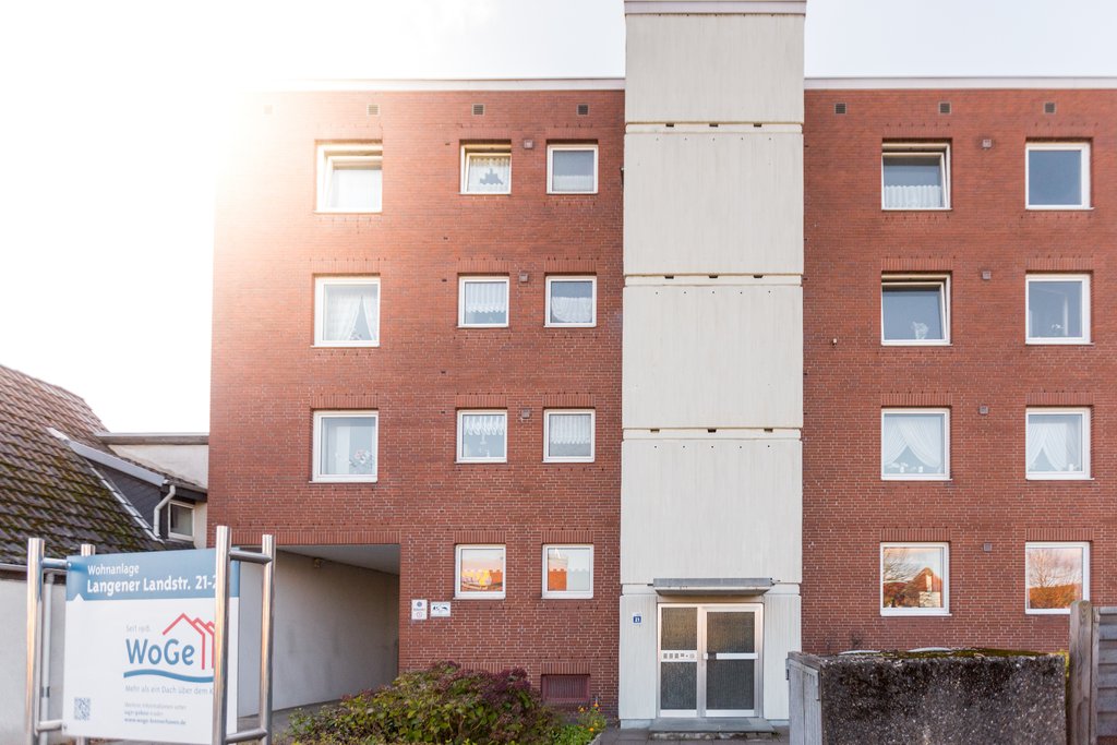 Günstige zentrale 2-Zimmer-Wohnung in Bremerhaven-Lehe!
