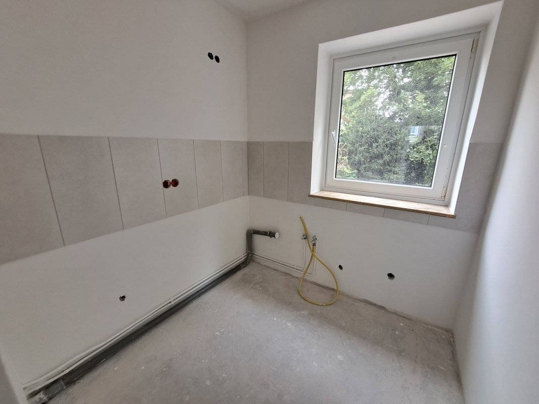 Nur mit gültigem WBS! 2-Zimmer-Wohnung mit Terrasse und Dusche im Erdgeschoss!